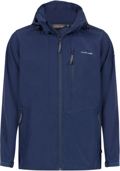 Life line Hidde Softshell Jas Heren Blauw Maat M (46)