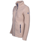 Life line Lorne Sherpa Fleecejas dames beige maat 4XL