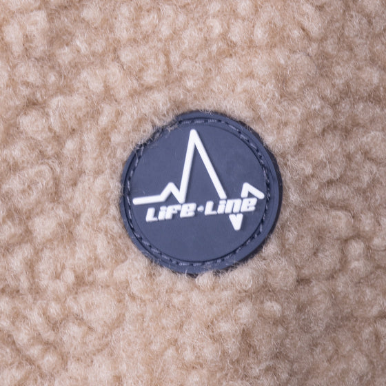 Life line Lorne Sherpa Fleecejas dames beige maat 4XL