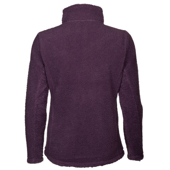 Life line Lorne Sherpa Fleecejas dames paars maat M