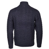 Life line Marcel sweater knit half zip heren donkerblauw maat 4XL