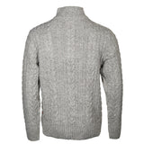 Life line Marcel sweater knit half zip heren lichtgrijs maat XL