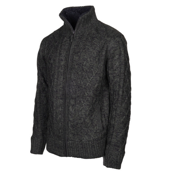 Life line Morgan 2 Morgan knit full zip heren groen maat 4XL