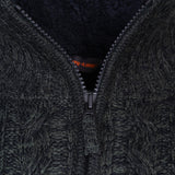 Life line Morgan 2 Morgan knit full zip heren groen maat 4XL