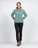 Life line Wendy fleecevest dames groen maat 4XL