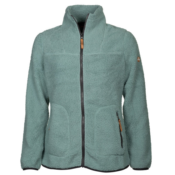 Life line Wendy fleecevest dames groen maat 3XL