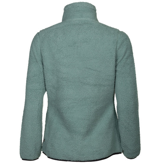 Life line Wendy fleecevest dames groen maat 3XL