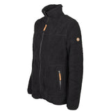 Life line Wendy fleecevest dames zwart maat 3XL
