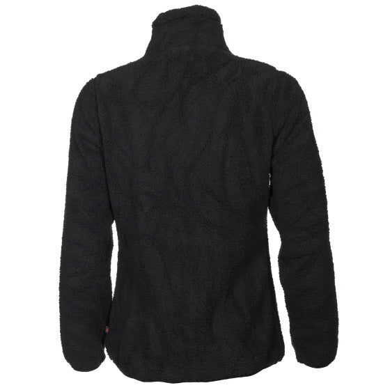 Life line Wendy fleecevest dames zwart maat 3XL