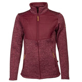 Life line Willemijn fleecevest dames bordeaux maat M