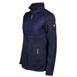 Life line Willemijn fleecevest dames donkerblauw maat M
