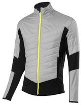 Löffler Hybride jack PL60 heren polyester zilvergrijs zwart mt 46