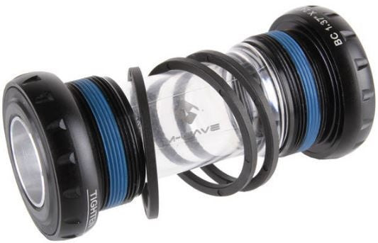 M-Wave Bottom bracket 68 73 x 41 mm zwart transparant