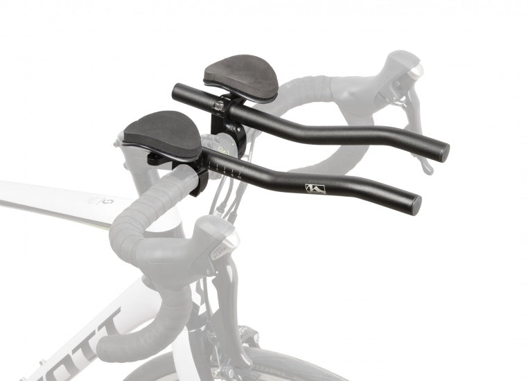 M-Wave Opzetstuur Triatlon Aero 25,4 350 31,8 mm zwart