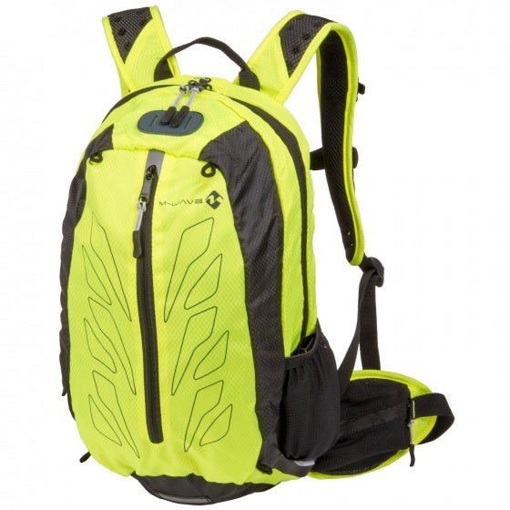 M-Wave Outdoor-rugzak Rough Ride zwart geel 15 liter