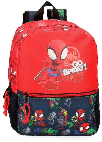 Marvel Spider-man Go rugzak junior rood zwart