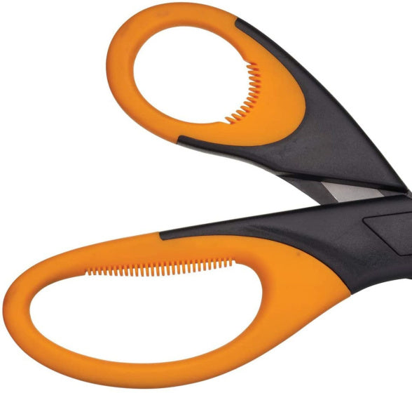 Masterclass Kruidenschaar 20 cm RVS rubber zwart oranje