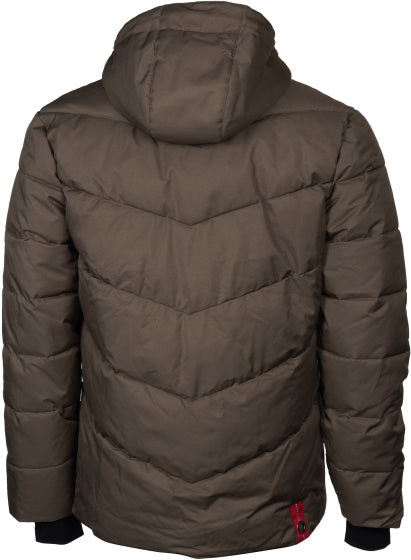 Maupiti Marck II padded winterjas heren grijsbruin maat M