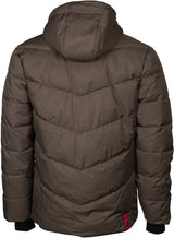 Maupiti Marck II padded winterjas heren grijsbruin maat M