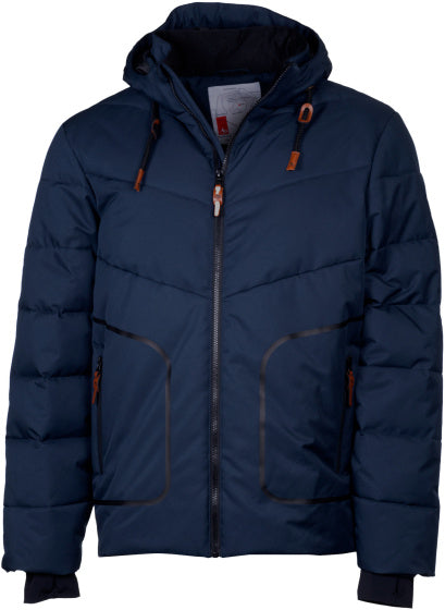 Maupiti Marck II padded winterjas heren donkerblauw maat M