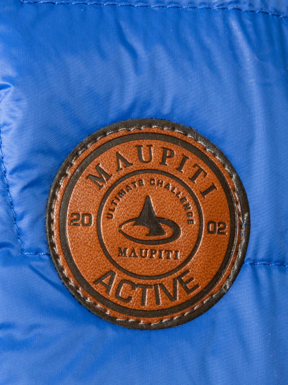 Maupiti Murdock II fashion padded jas heren blauw maat 3XL
