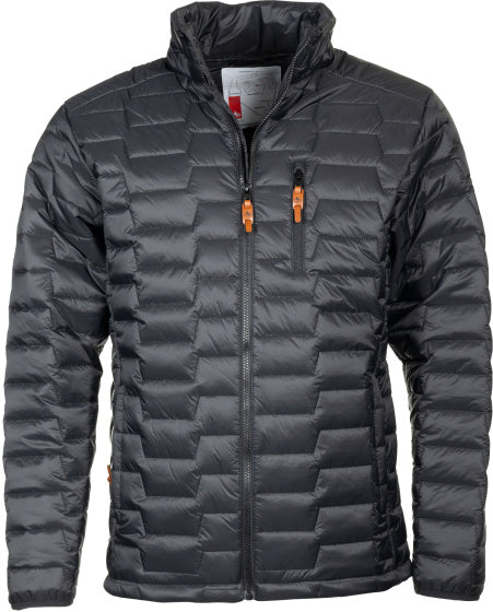 Maupiti Murdock II fashion padded jack heren donkergrijs maat XL