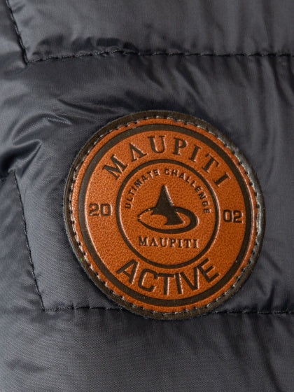 Maupiti Murdock II fashion padded jack heren donkergrijs maat XL