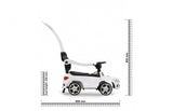 Jamara Mercedes GL 63 AMG loopauto 89 x 28,5 x 85 cm wit