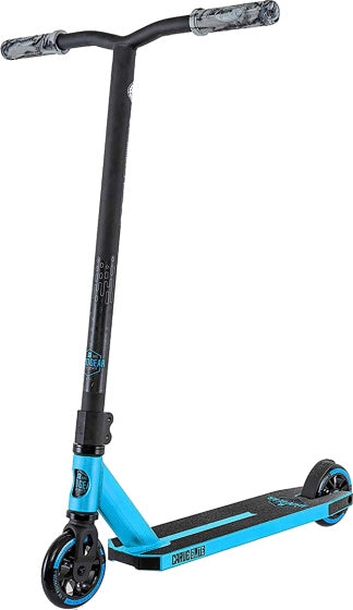 Mgp Stuntstep Carve junior voetrem blauw zwart