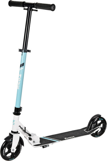 Move 145 2-wiel kinderstep opvouwbaar voetrem lichtblauw wit