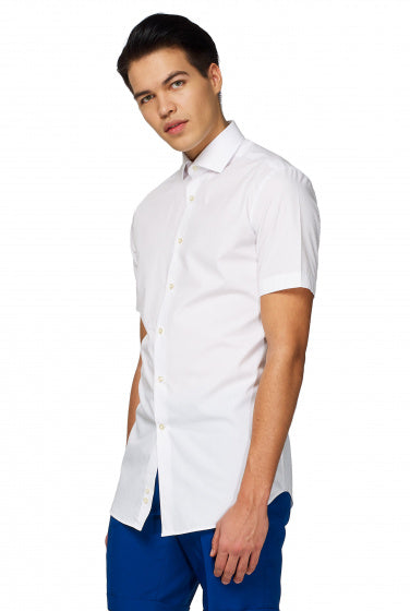Opposuits White Knight overhemd heren wit maat 4XL