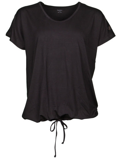 Papillon Loose fit sportshirt ronde hals dames zwart maat M