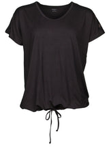 Papillon Loose fit sportshirt ronde hals dames zwart maat M