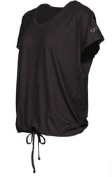 Papillon Loose fit sportshirt ronde hals dames zwart maat M