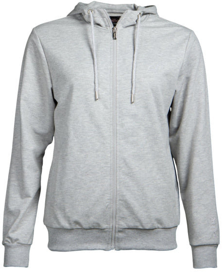 Papillon Sweat hooded vest dames grijs maat L