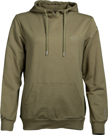 Papillon Sweat Hoody Katoen Dames Camouflagegroen Maat S