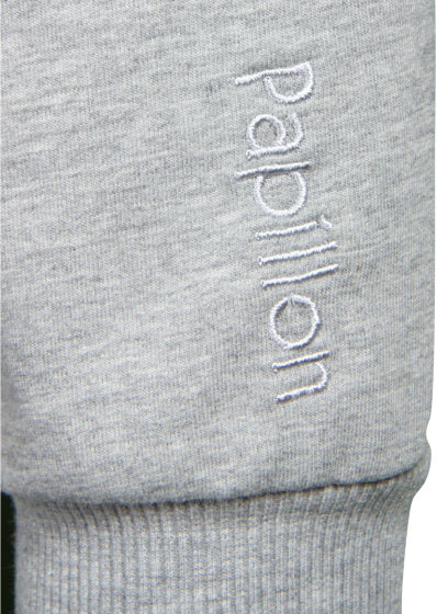 Papillon Sweat Hoody Katoen Dames Grijs Maat XXL
