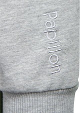 Papillon Sweat Hoody Katoen Dames Grijs Maat XXL