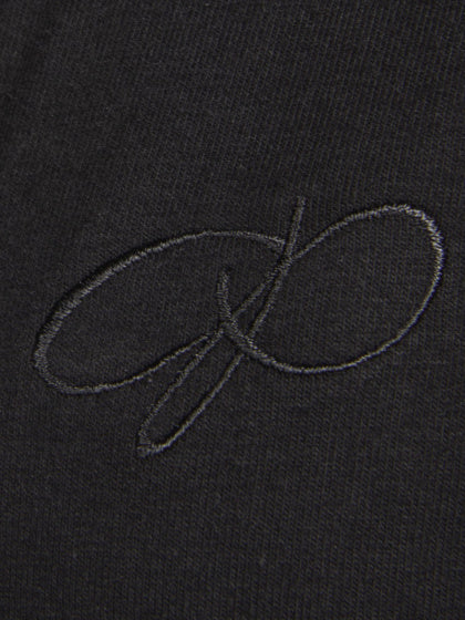 Papillon Sweat Hoody Katoen Dames Zwart Maat XL