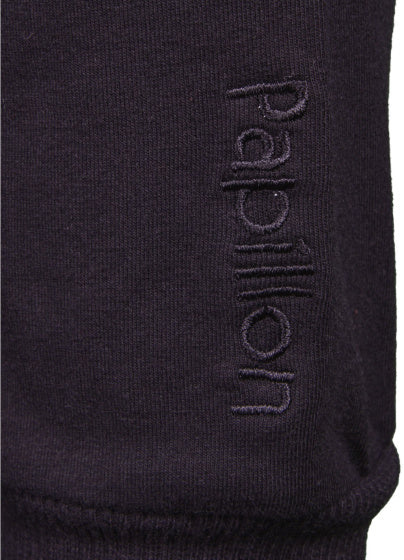 Papillon Sweat Hoody Katoen Dames Zwart Maat M