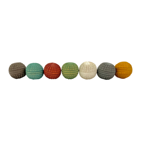 Papoose Toys Papoose Toys Mini Earth Acorn Balls 7pc