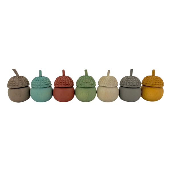 Papoose Toys Papoose Toys Mini Earth Acorn Pots 7pc