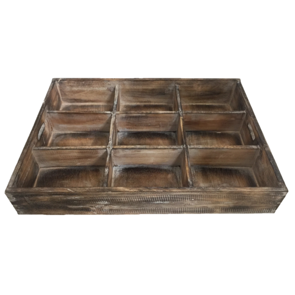 Papoose Toys Papoose Toys Sorting Tray 9 holes Large