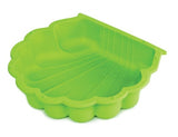 zandbak met deksel Schelp 87 x 78 x 18 cm groen