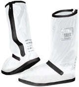 Perletti Overschoenen reflecterend PVC transparant zwart maat 36-39