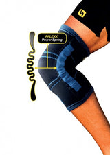 Pflexx Kniebandage Compression unisex blauw per set maat XS