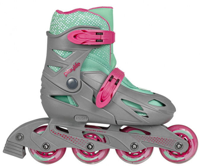 Playlife Inlineskates Riddler junior grijs maat 39-42