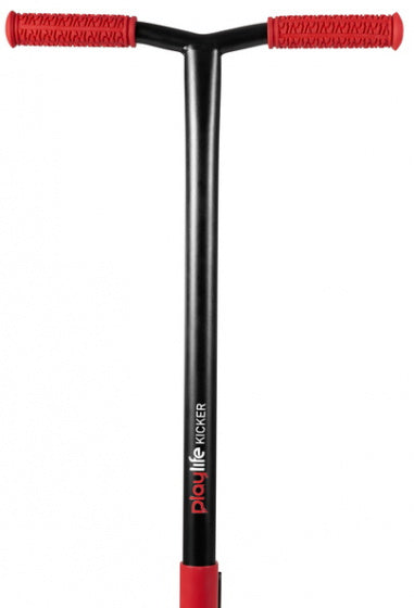 Playlife Stuntstep Kicker Red 82 cm aluminium zwart rood