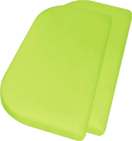 Playshoes Hoeslaken junior 81 x 42 + 10 cm katoen groen 2 stuks