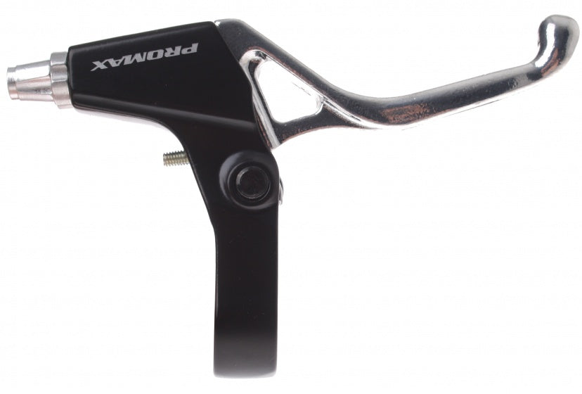 Promax Remgreep V-brake cantilever rechts 2-vinger zilver zwart